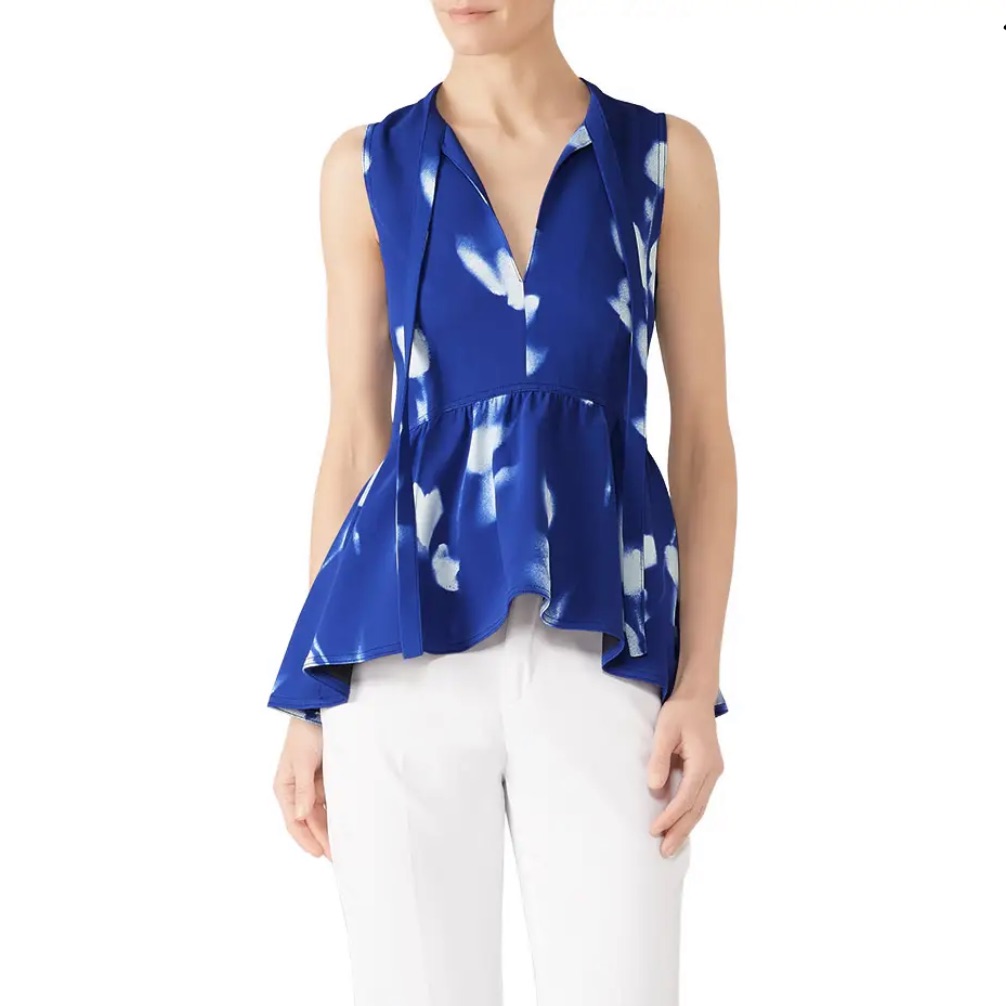 Proenza Schouler Cady Peplum Top